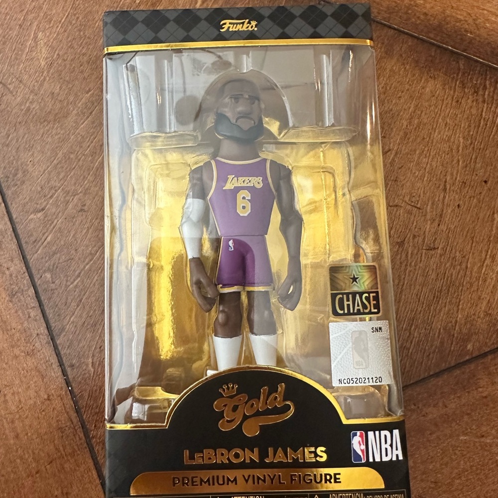 Lebron James figure funko gold series